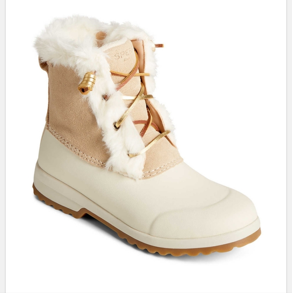 Sperry Women's Maritime Repel Suede Snow Boot Size 7